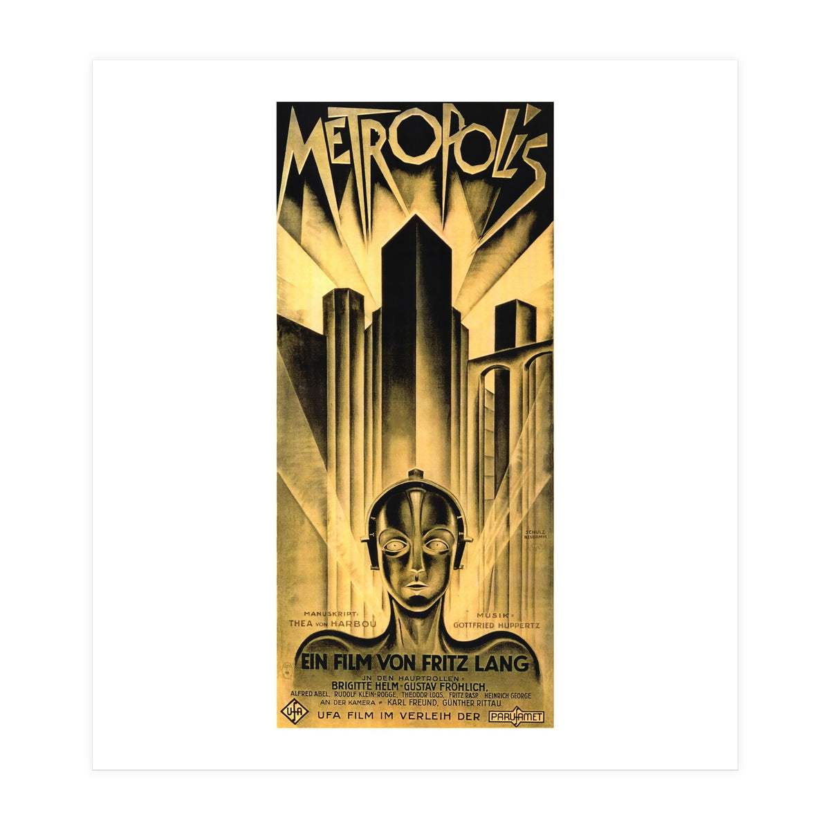 METROPOLIS (1927), directed by FRITZ LANG. (Print Only)