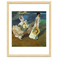 Joaquín Sorolla / 'Walk on the Beach', 1909, Oil on canvas, 205 x 200 cm.