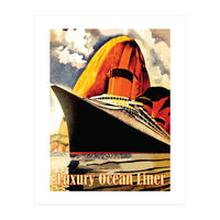 Luxury Ocean Liner (Print Only)