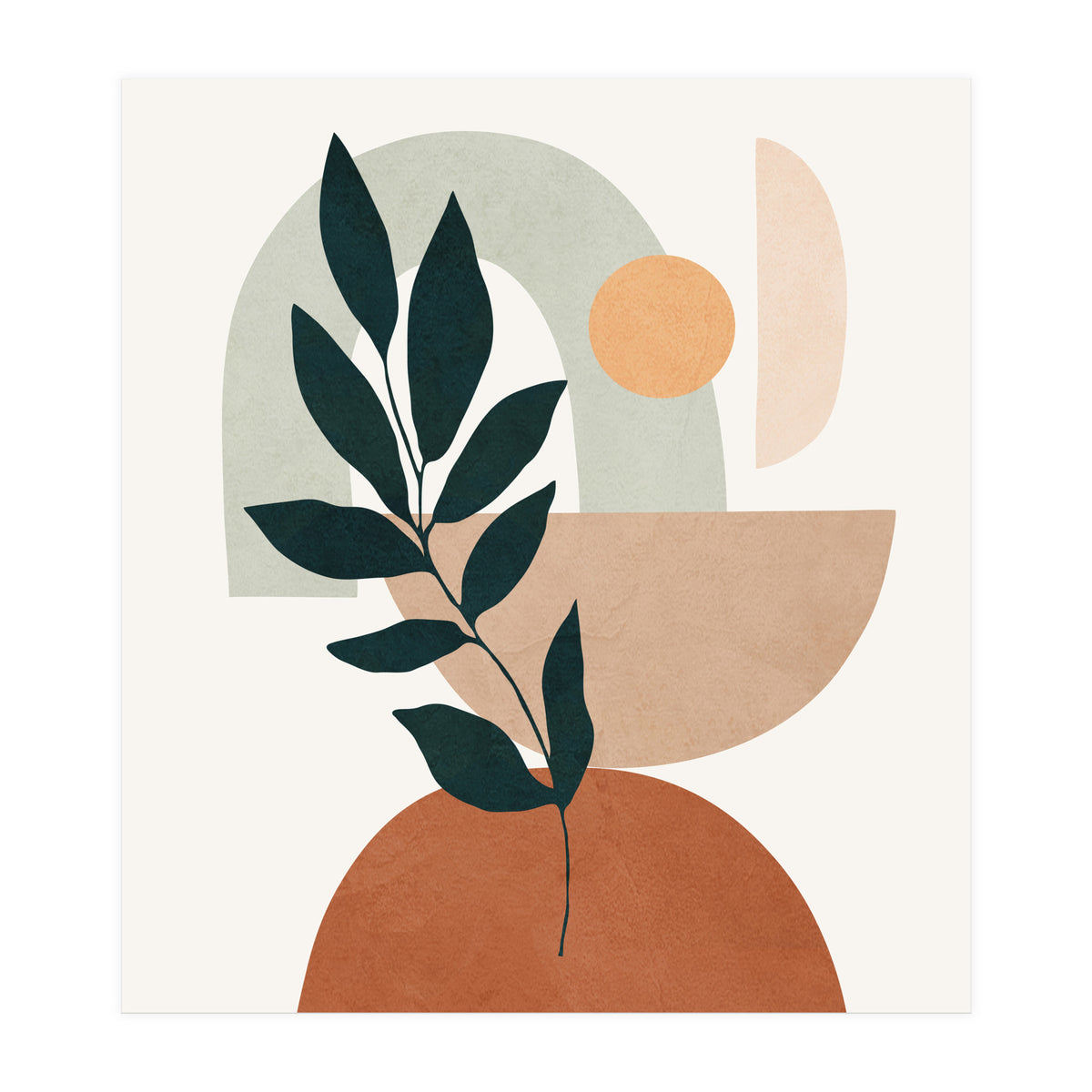Soft Shapes IV (Print Only)