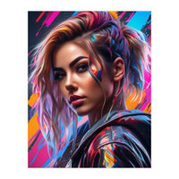 Girl, Graffiti (Print Only)