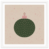 Christmas globe with snowflakes thumbnail