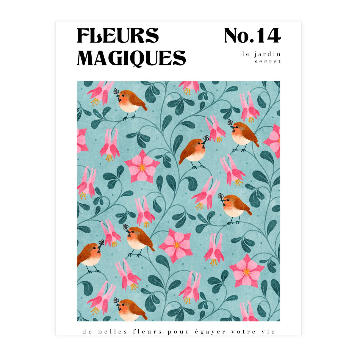 Magical Flowers No.14 The Secret Garden (Print Only)