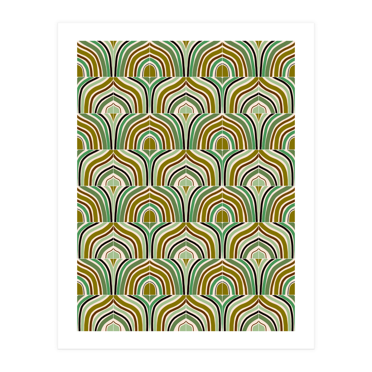 Jade Rainbow Tiles (Print Only)