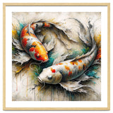 Watercolor Koi Fish Pair thumbnail