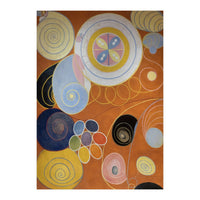 Hilma af Klint - The Ten Largest No 3 Youth Abstract Spiritual Art (Print Only)