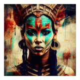 Armored Warrior Woman Portrait (Print Only) thumbnail
