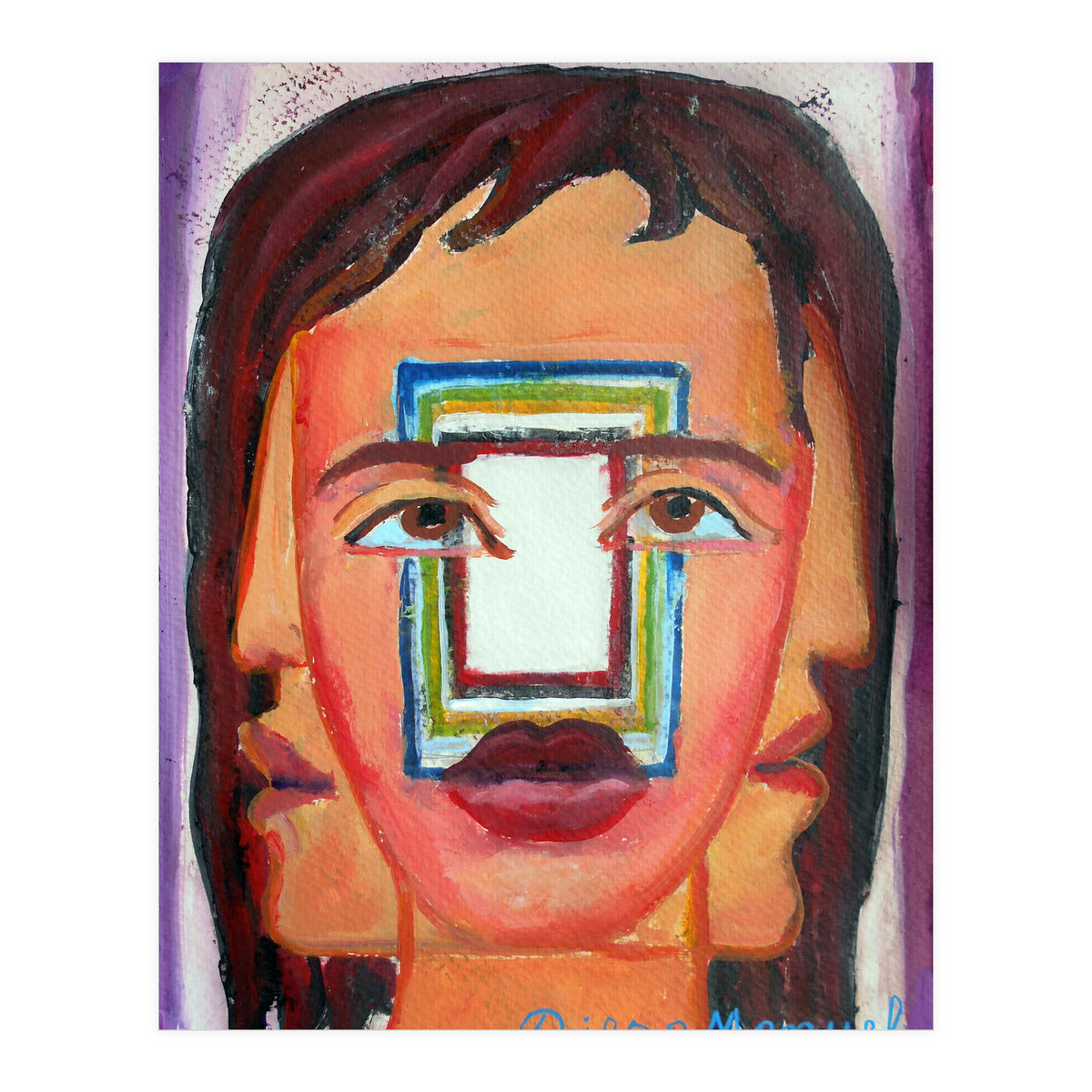 Cabeza De Mujer 21 (Print Only)