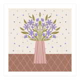 Flower Vase Mocha Mousse (Print Only) thumbnail