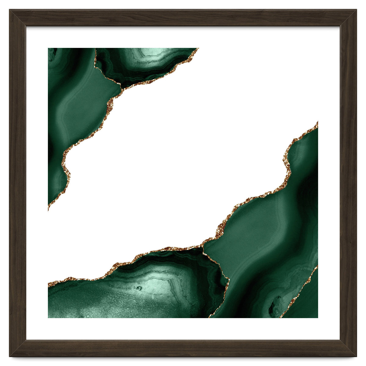 Emerald & Gold Agate Texture 16