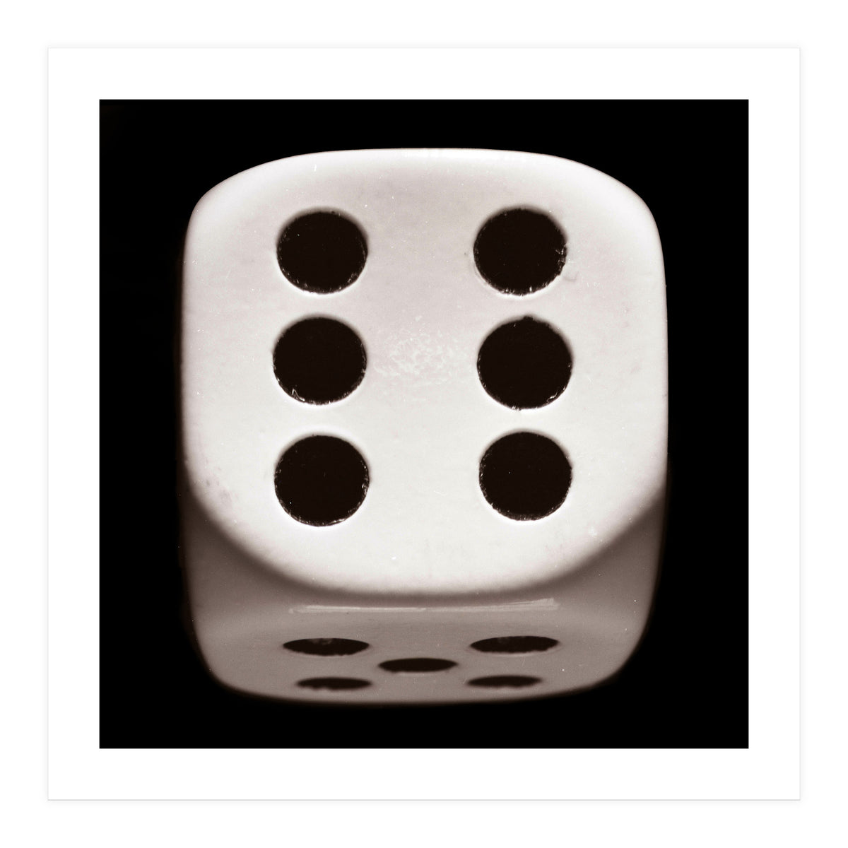 Dice number 6 (Print Only)