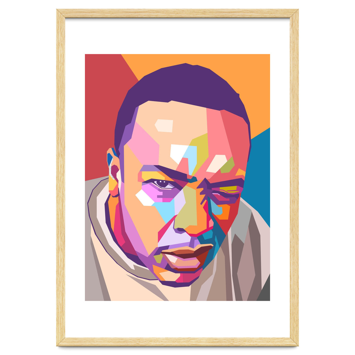 Dr Dre pop art portrait