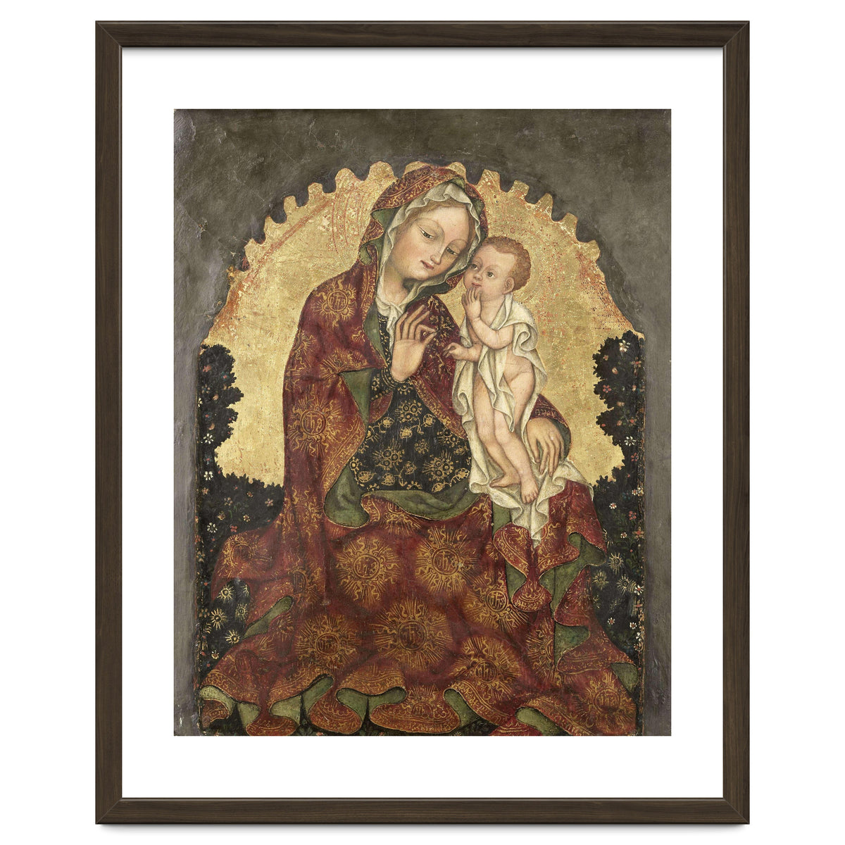 Madonna of Humility. Dating: 1429 - 1439. Measurements: h 53 cm × w 42 cm; d 13.5 cm.