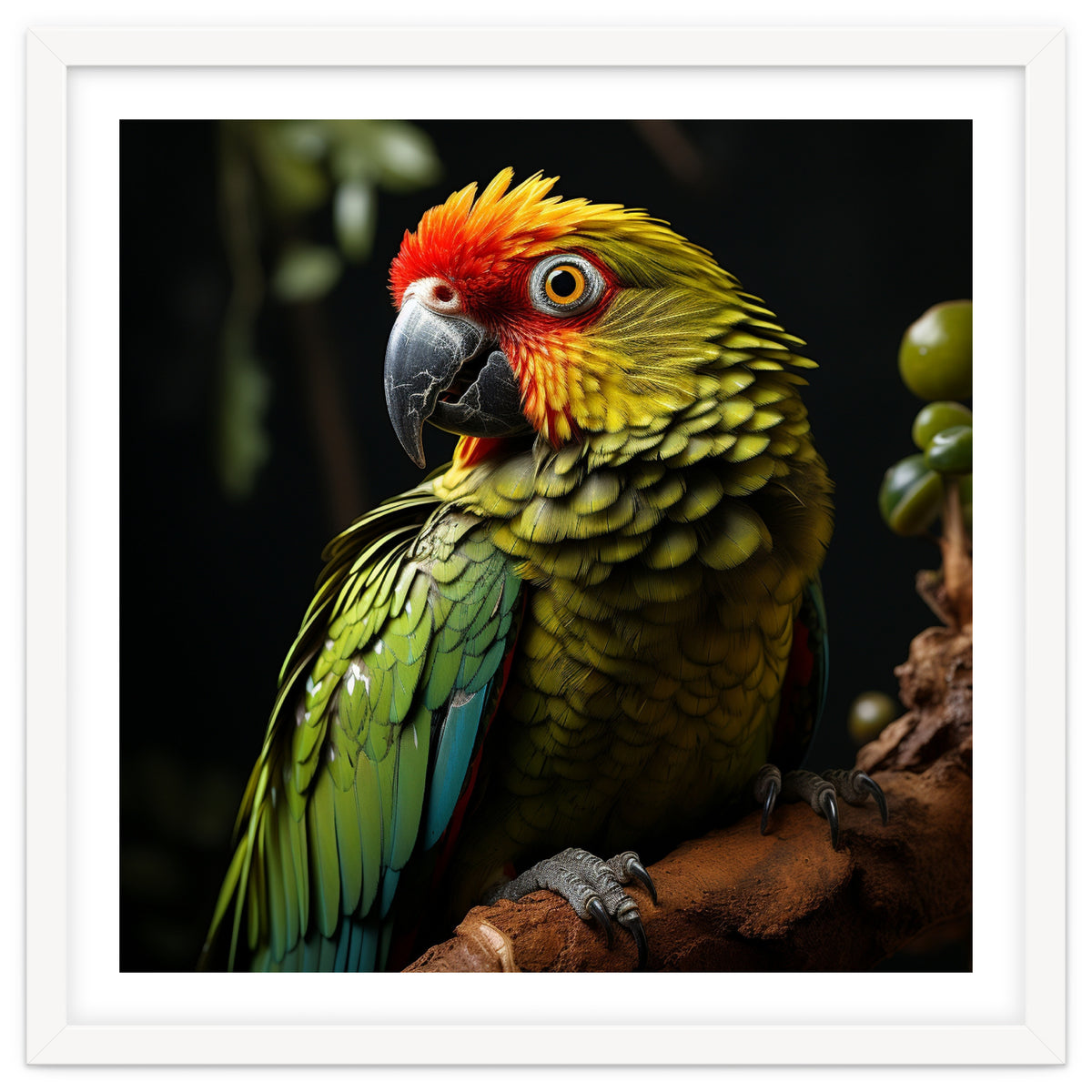 Vibrant Macaw Parrot