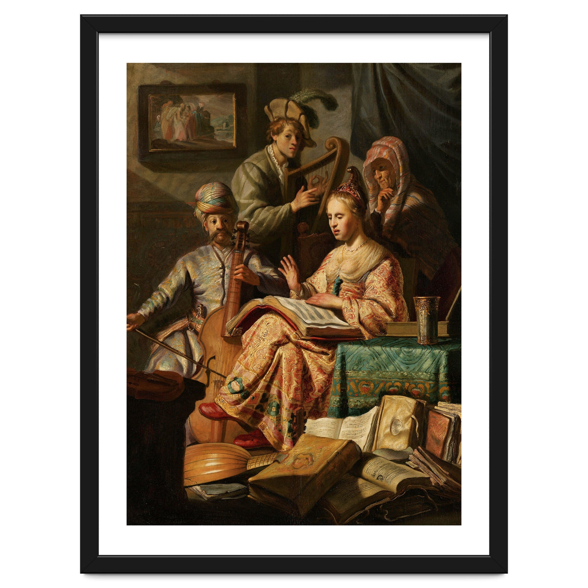 Musical Company – Rembrandt (1626)