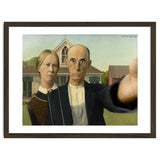 American Gothic - Grant Wood - Selfie thumbnail
