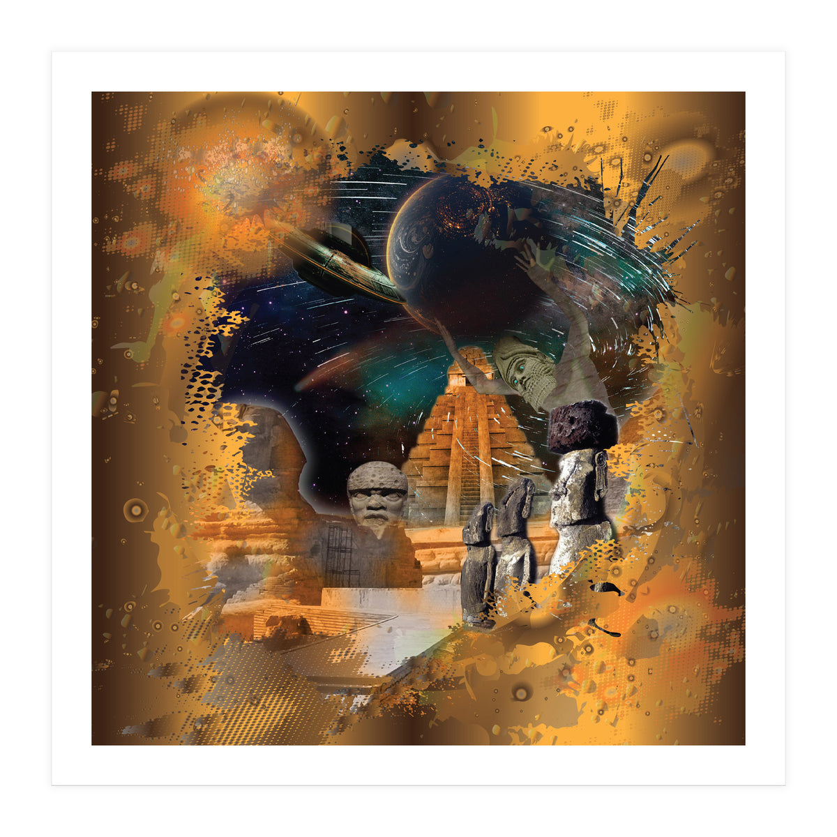 Tribute To The Gods (Print Only)