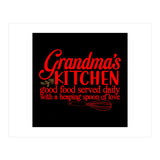 Grandmas Kitchen Good Food Served Daily With A Heaping Spoon Of Love (Print Only) thumbnail