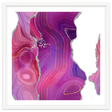 Magenta & Silver Agate Texture 05 thumbnail