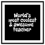 World's most coolest and awesome teacher thumbnail