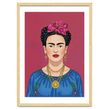 Frida Kahlo Portrait Illustration thumbnail