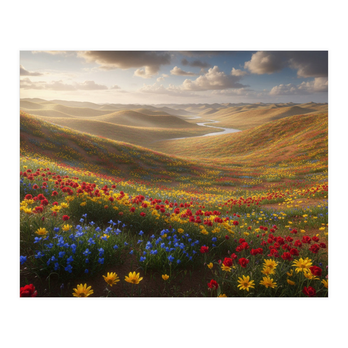 Whimsical Forest Pathway (Print Only)