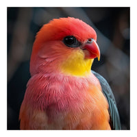 Vibrant Tropical Bird  (Print Only)