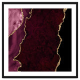 Burgundy & Gold Agate Texture 15 thumbnail
