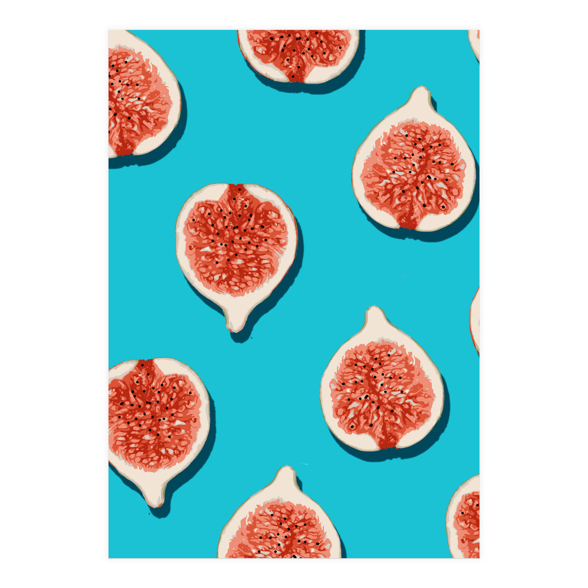 Fig Lover #society6 #decor #buyart (Print Only)