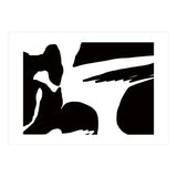 black abstract shape (Print Only) thumbnail