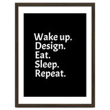 Wake Up Design Eat Sleep Repeat thumbnail