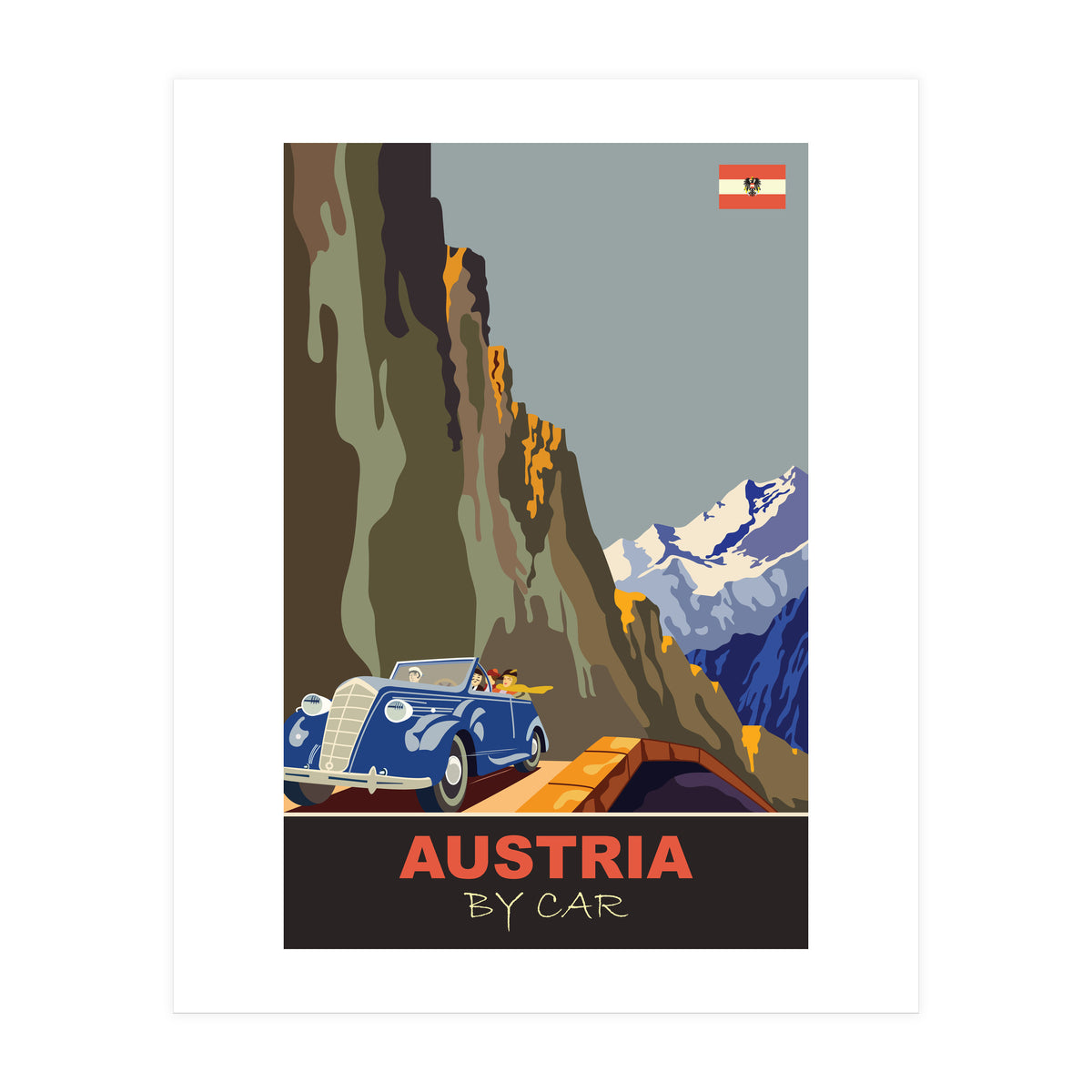 Austria By Car (Print Only)