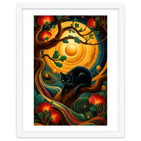 Black Cat Retro Contemporer