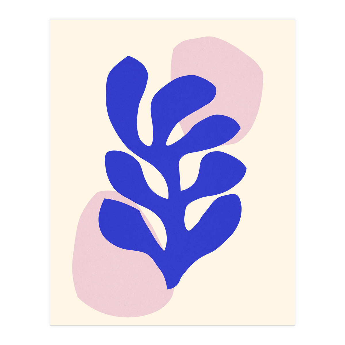 Floral matisse 8 (Print Only)