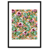 Frosty Florals || #society6 #decor #buyart thumbnail