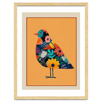 Floral Bird I