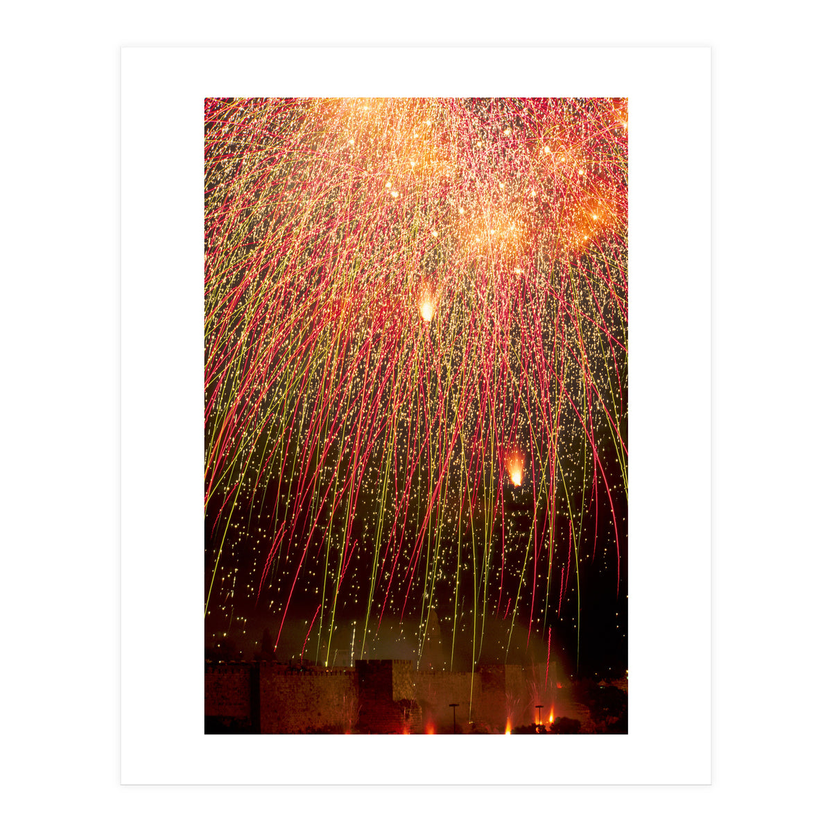 Fireworks over Jerusalem II (Print Only)