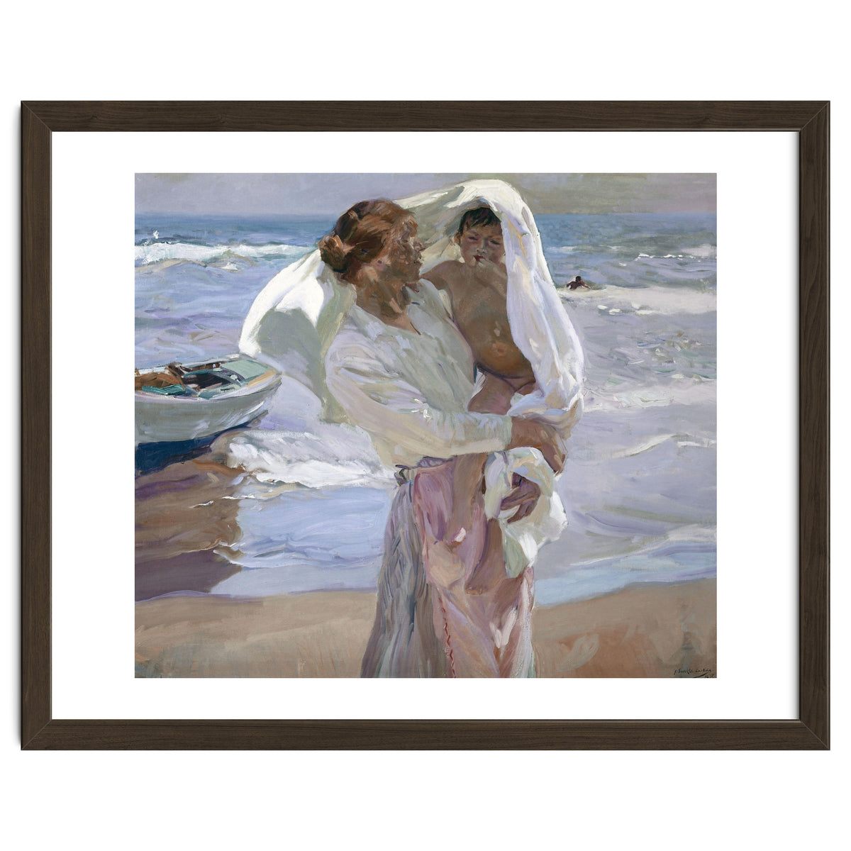 'Just Out of the Sea', 1915, Oil on canvas, 130 x 155 cm.