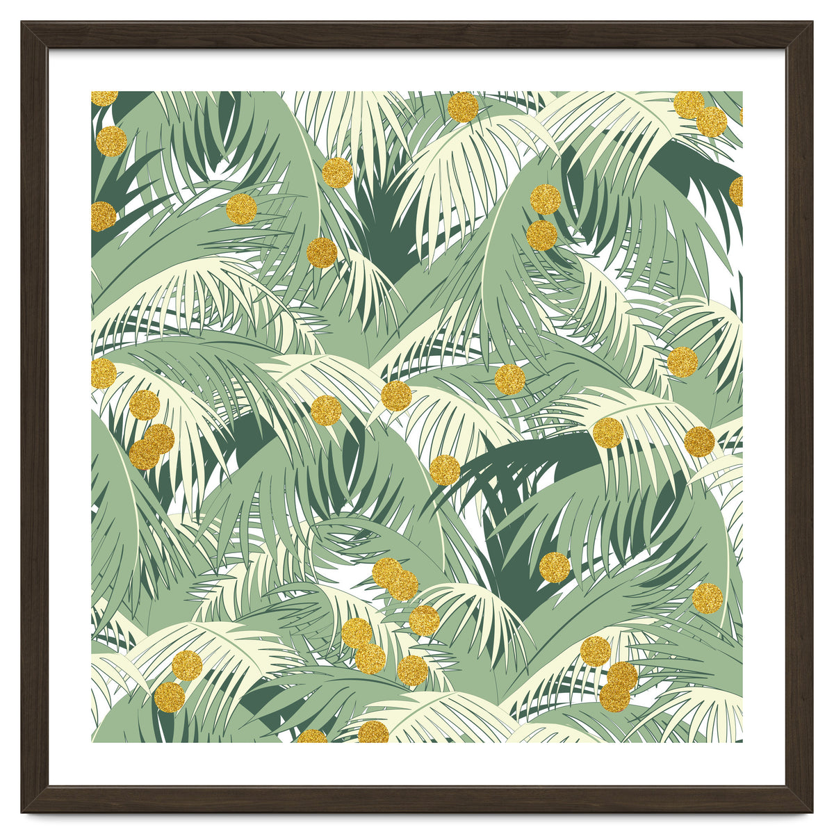 Palm + Gold #society6 #decor #buyart