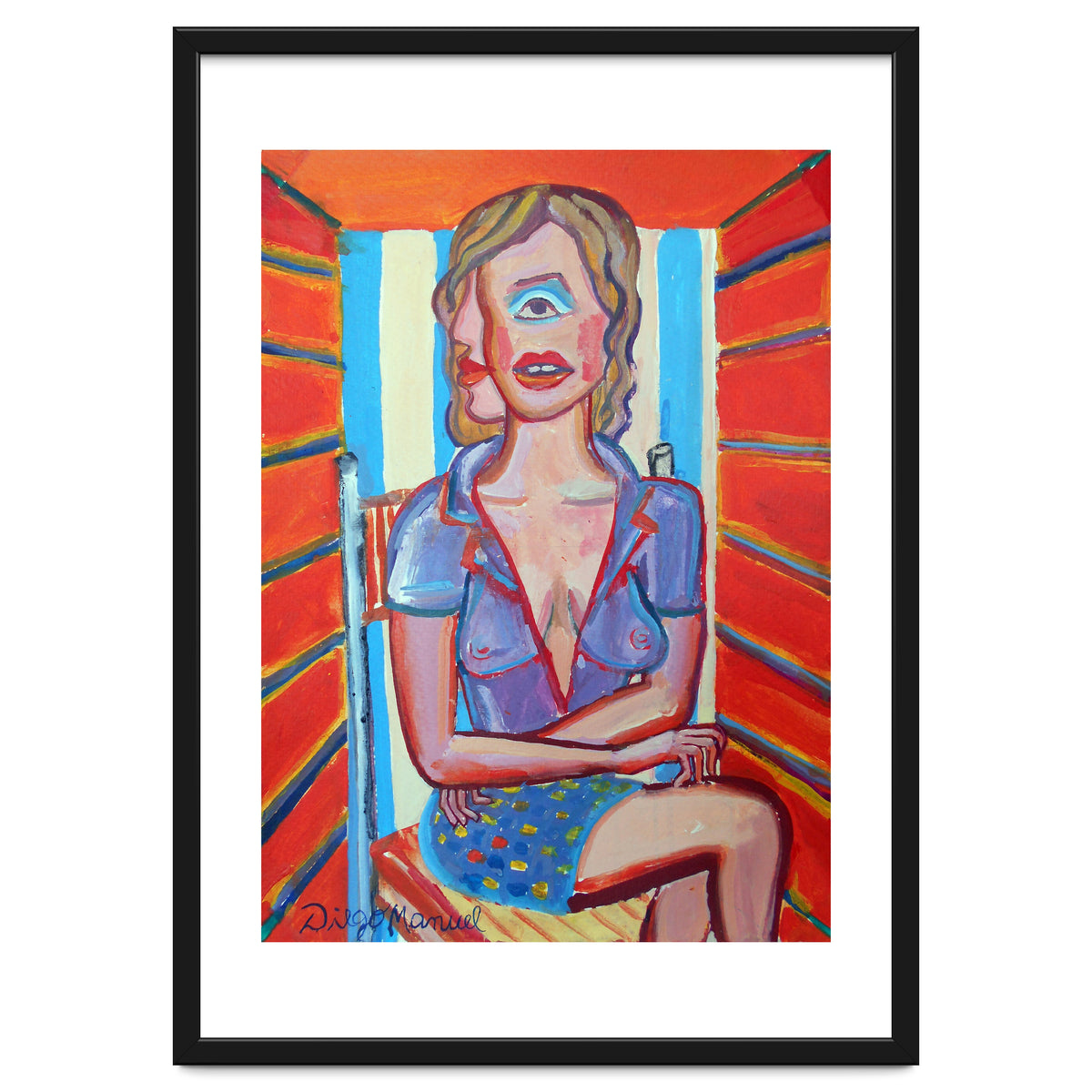 Mujer En El Sillon 2