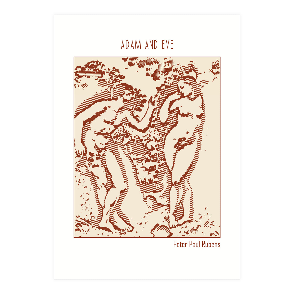 Adam And Eve   (Print Only)