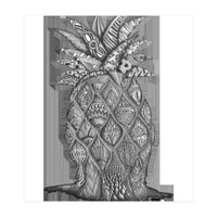 Surreal melting pineapple by Charsy (Print Only)