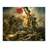 Eugène Delacroix / 'Liberty Leading the People', 1830, Oil on canvas, 260 x 325 cm. Eugne Delacroix. (Print Only) thumbnail