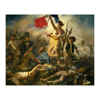 Eugène Delacroix / 'Liberty Leading the People', 1830, Oil on canvas, 260 x 325 cm. Eugne Delacroix. (Print Only)