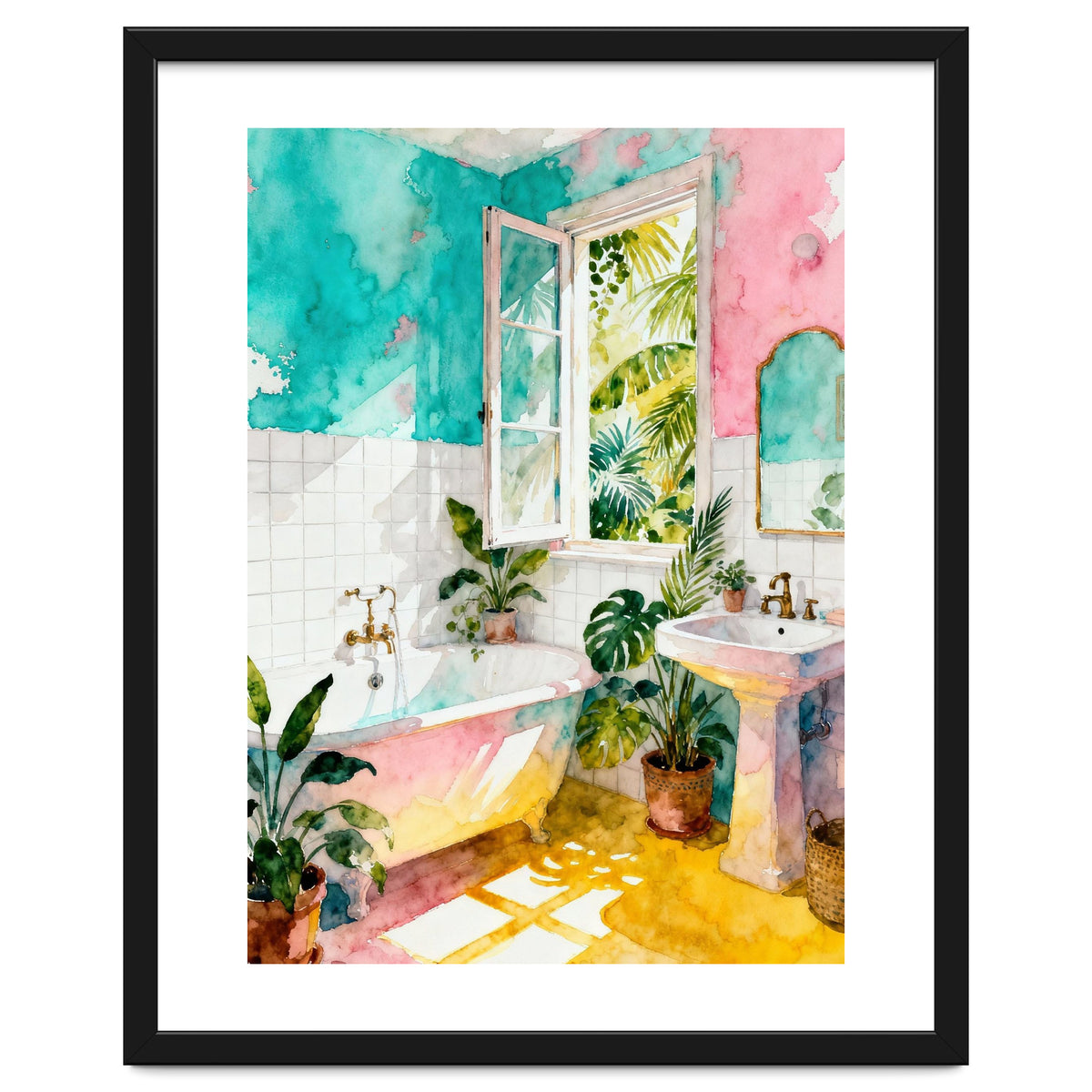 Matisse Inspired Bathroom