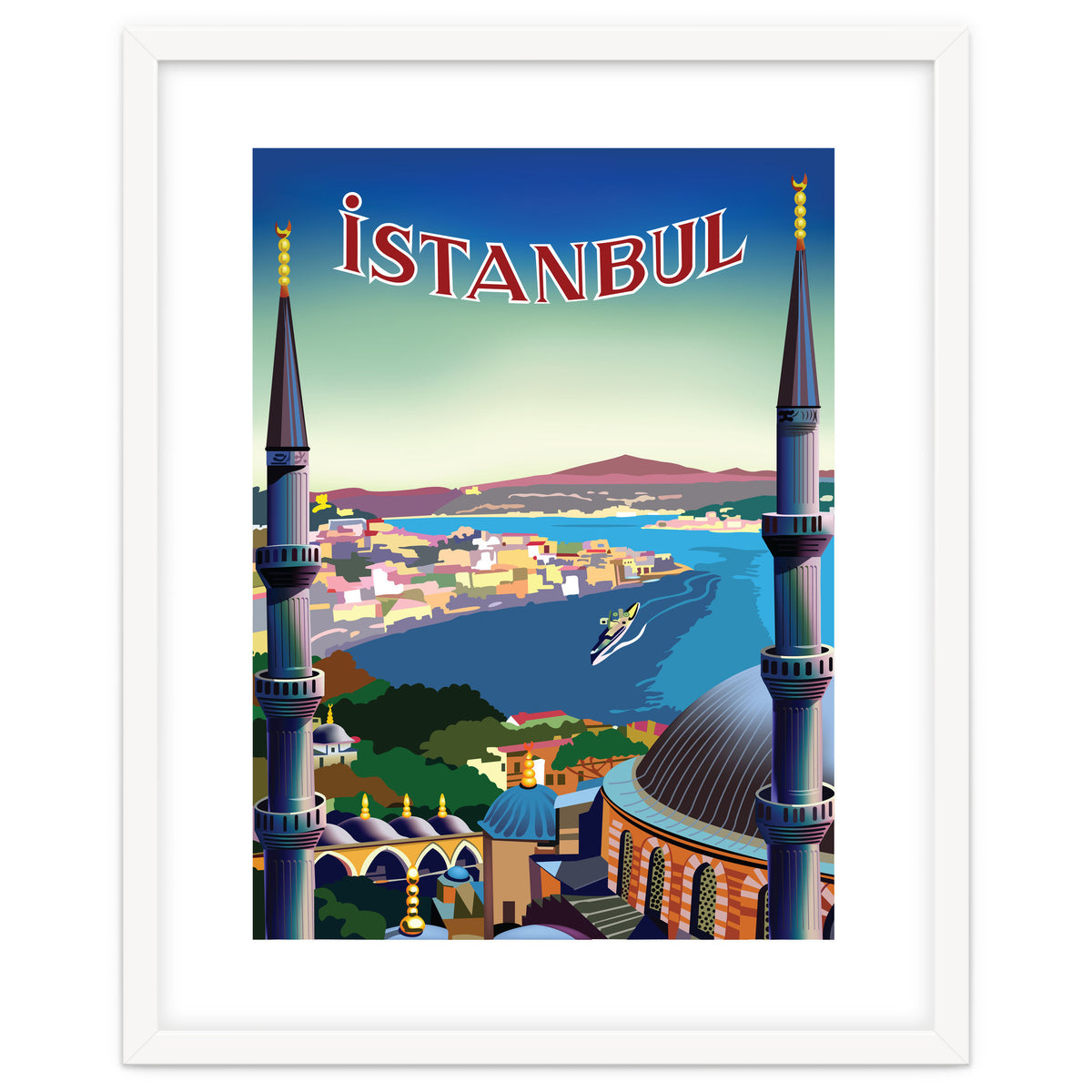 Istanbul, Turkey, Aerial View