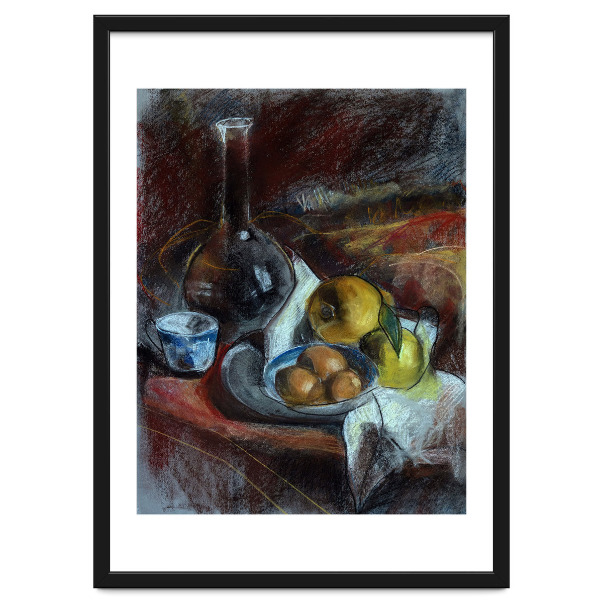 Eggs and Juicy fruits