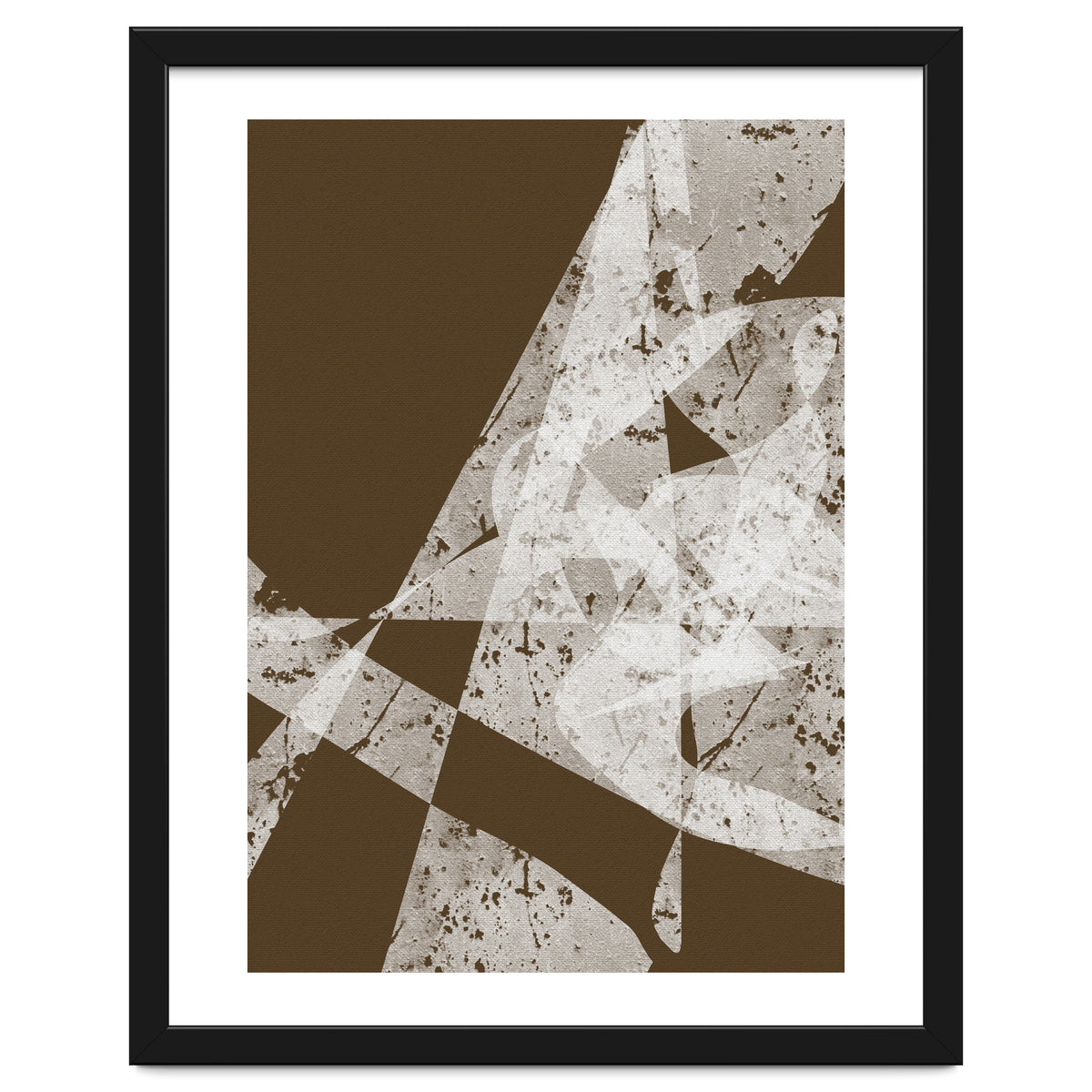 Abstract White Scratch