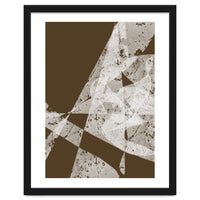 Abstract White Scratch