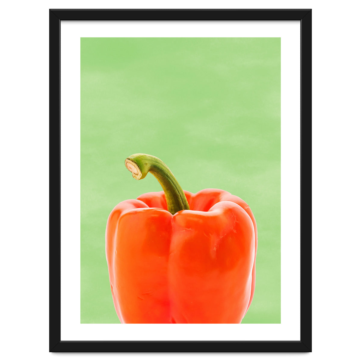 Red Bell Pepper, Fresh Kitchen Art, Capsicum Chilli